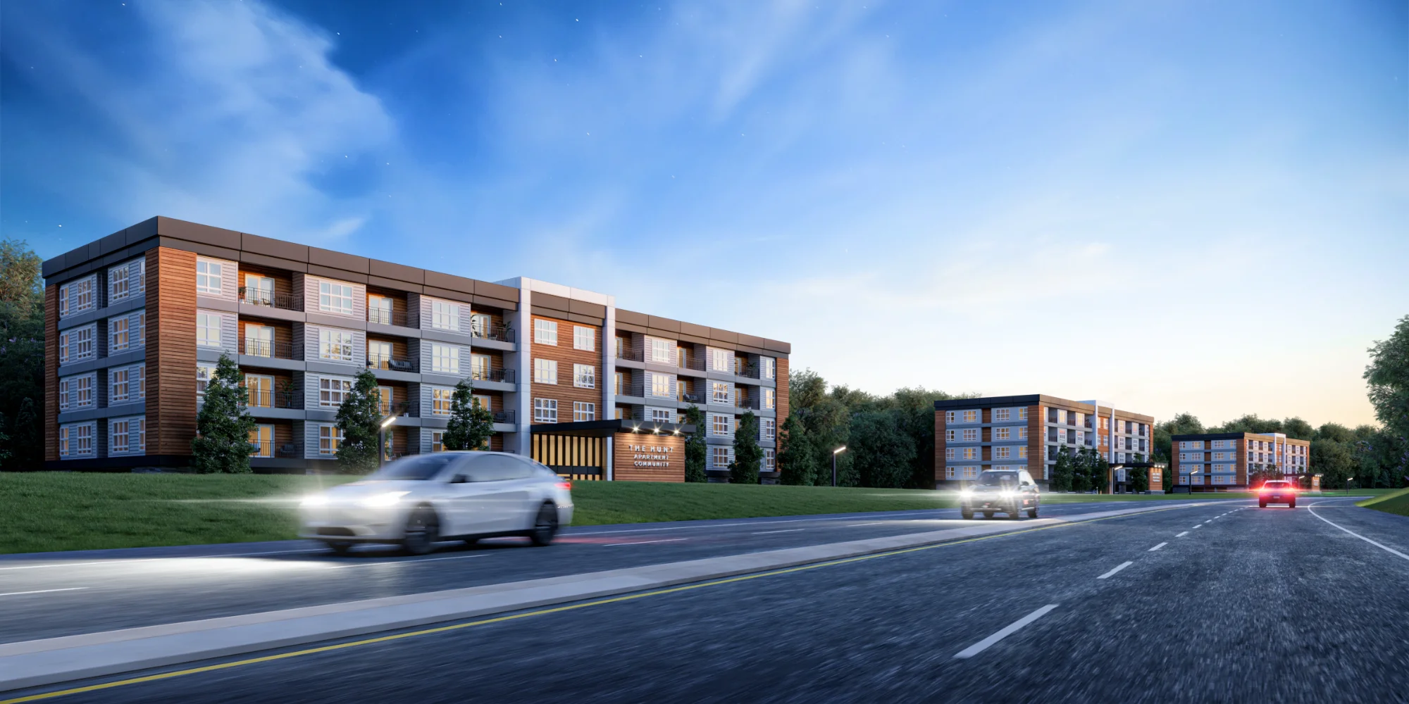 Hunt Property development rendering